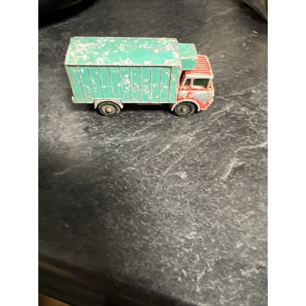Vintage Lesney Matchbox Series No 44 Refrigerator Truck Used Free Shipping
